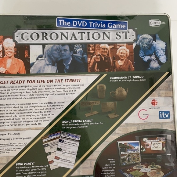 DVD Trivia Game CORONATION ST. New Sealed - Picture 12 of 15